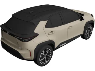 Toyota Yaris (2020) 3D Model preview