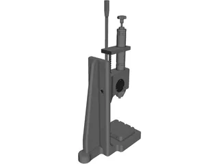 Spring Impact Press 3D Model preview