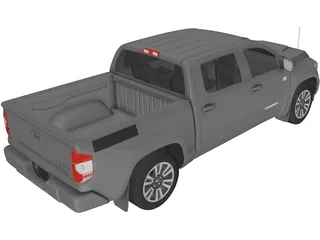 Toyota Tundra TRD (2018) 3D Model preview