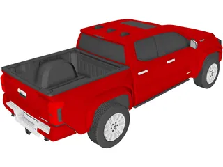 Toyota Tacoma (2024) 3D Model preview