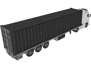 Volvo FH12 3D Model preview
