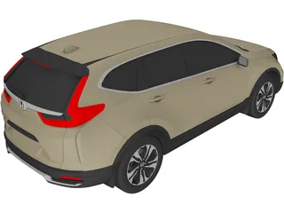 Honda CR-V LX (2021) 3D Model preview