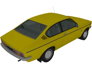 Holden Gemini TX Coupe SL (1977) 3D Model preview