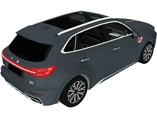 Hongqi HS5 (2024) 3D Model preview