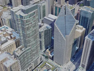 Chicago City, USA (2023) 3D Model preview
