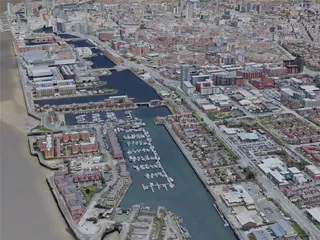 Liverpool City, UK (2023) 3D Model preview