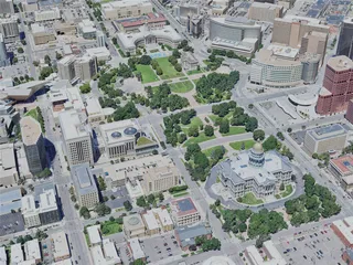 Denver City, CO, USA (2023) 3D Model preview
