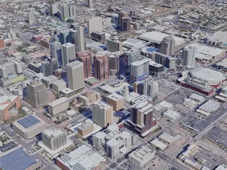 Phoenix City, USA (2022) 3D Model preview