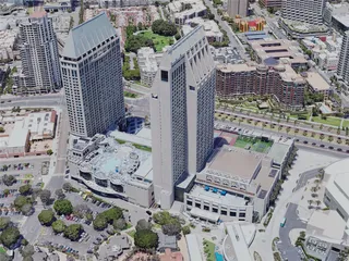 San Diego City, USA (2023) 3D Model preview