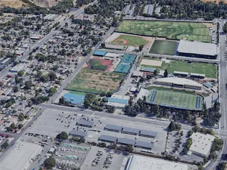 San Jose City, USA (2023) 3D Model preview