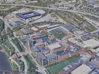 Columbus City, OH, USA (2023) 3D Model preview