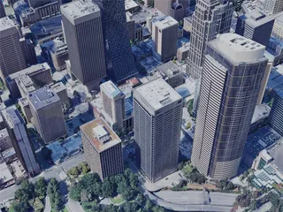 Seattle City, USA (2022) 3D Model preview