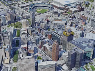 Detroit City, USA (2023) 3D Model preview