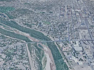 Albuquerque City, USA (2023) 3D Model preview