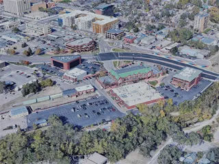 Colorado Springs City, USA (2022) 3D Model preview