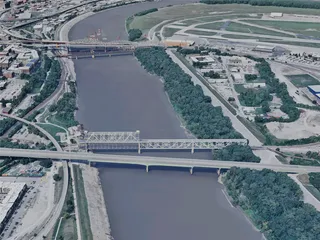 Kansas City, USA (2023) 3D Model preview