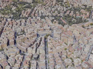Rome City, Italy (2023) 3D Model preview