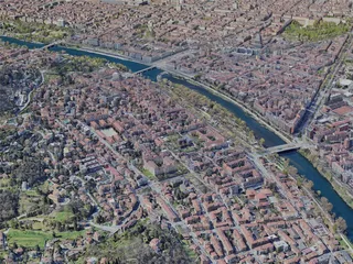 Turin City, Italy (2023) 3D Model preview