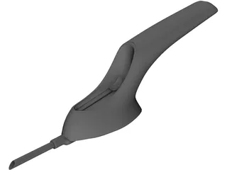 Surgical Cannula 3D Model preview