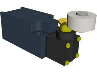 Roller Contact Switch 3D Model preview