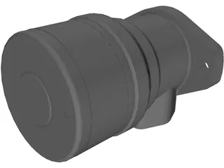 Hydraulic Motor OMR 100 3D Model preview