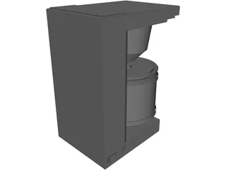 Coffee Machine 3D Model preview