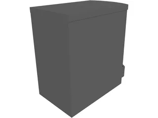 Cabinet 3D Model preview