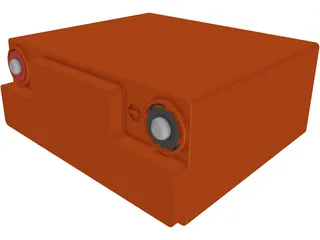 Odessey Battery 3D Model preview
