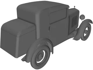 Salmson (1925) 3D Model preview