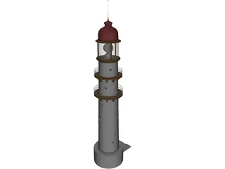 Lighthouse 3D Model preview