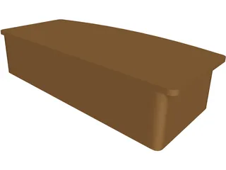 Video Rack 3D Model preview