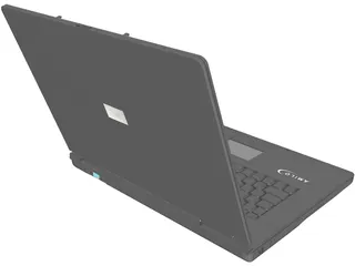 Fujitsu Siemens Amilo 1705 Laptop 3D Model preview
