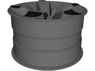 Rim Concept 3D Model preview