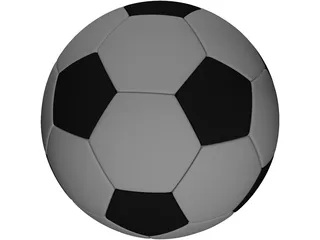 Soccer Ball 3D Model preview