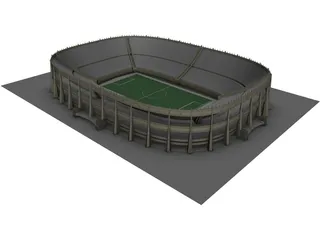 De Graafschap Stadium 3D Model preview
