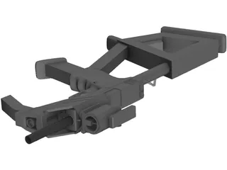 Glock AM4 3D Model preview