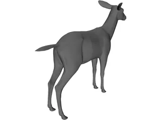Deer 3D Model preview