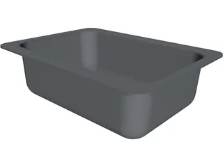 Kitchen Sink 3D Model preview