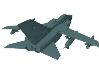 Panavia PA200 Tornado 3D Model preview