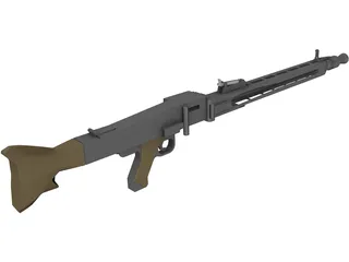 MG 42 3D Model preview