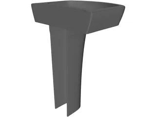 Sink Bathroom 3D Model preview