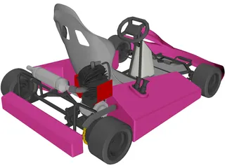 Kart 3D Model preview