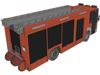 Mercedes-Benz Econic Hannover 3D Model preview