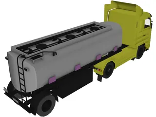 Scania Griffin 3D Model preview