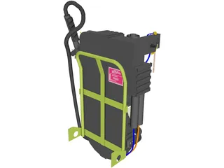 Ghost busters proton pack 3D Model preview