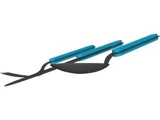 Cutlery 3D Model preview