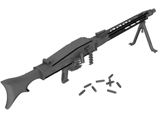 MG 42 3D Model preview