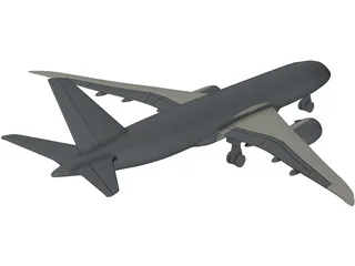 Boeing 787 3D Model preview