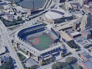 Cleveland City, OH, USA (2023) 3D Model preview