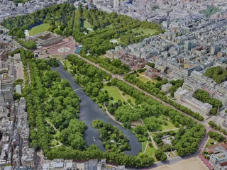 London City, UK (2022) 3D Model preview